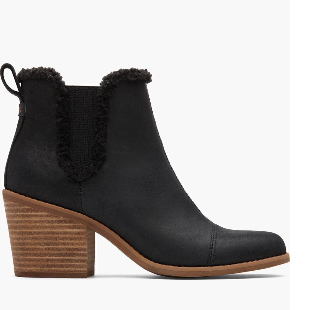 Toms  Everly faux fur booties